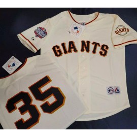 Majestic 1924 San Francisco Giants BRANDON CRAWFORD 2012 WORLD SERIES CHAMPIONS Jersey - XXL