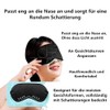HSYTEK Premium Sleeping Mask with Adjustable Elastic Band, Perfect for