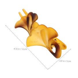 Healeved 3pcs Matte Flower Hair Claw Clips Bride Hair Clip Headdress For Women Styling Hair Accessories Clips Vintage Hair Barrettes Cute Hair Clips