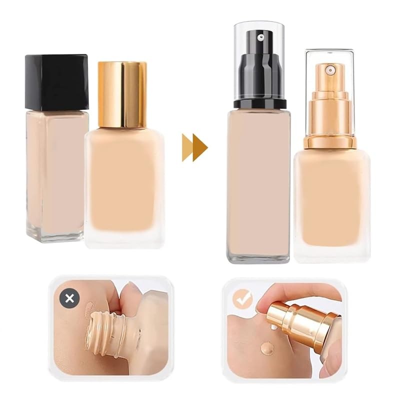 Chris 2pack Foundation Pump Compatible With Maybelline Fit Liquid Makeup