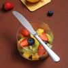 Dinner Knives Set Of 6, Berglander Stainless Steel Shiny Mirror
