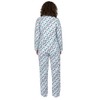 Womens 2-piece super Soft Micro Fleece Pajama Set (Pock A