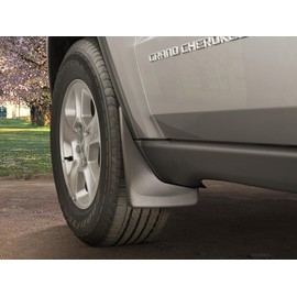 Weathertech Custom No Drill Splash Guard MudFlaps for GMC Canyon, Colorado, Front & Rear Set (110032-120032), Black