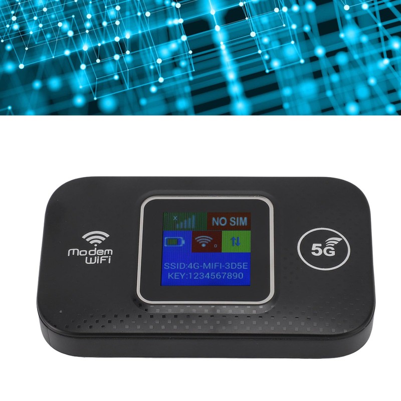 Mobile Router, 4G Mobile WLAN Hotspot Portable WLAN for On
