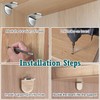 20 Pcs Heavy Duty L-Shaped Metal Shelf Support Brackets –