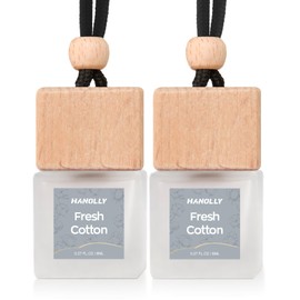 HANOLLY Car Air Freshener Hanging 2 Pack – Cotton Candy Air freshener for Car, Fall Car Air Freshener for Women and Men, Lasting up to 45 Days.0.27 FL OZ/8ML