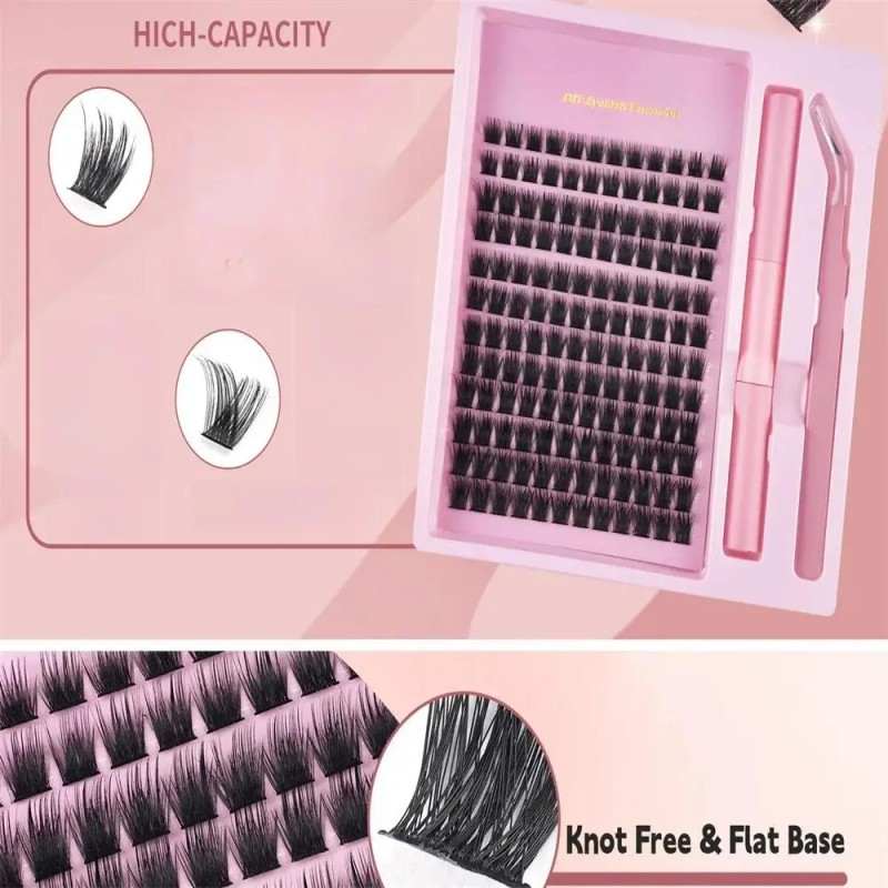 Set De Pestañas Postizas, Extensión De Pestañas Naturales Se