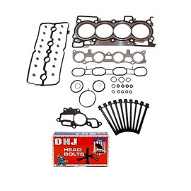 DNJ HGB635 Cylinder Head Gasket Set with Head Bolt Kit for 2007-2012 Nissan Sentra 2.0L 1997cc 122cid L4 DOHC