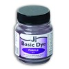 Jacquard Basic Dye .5oz - Purple - The Perfect Solution for Hard to Dye Materials - Wood - Reeds - Straw - Paper - Leather - Hemp and More