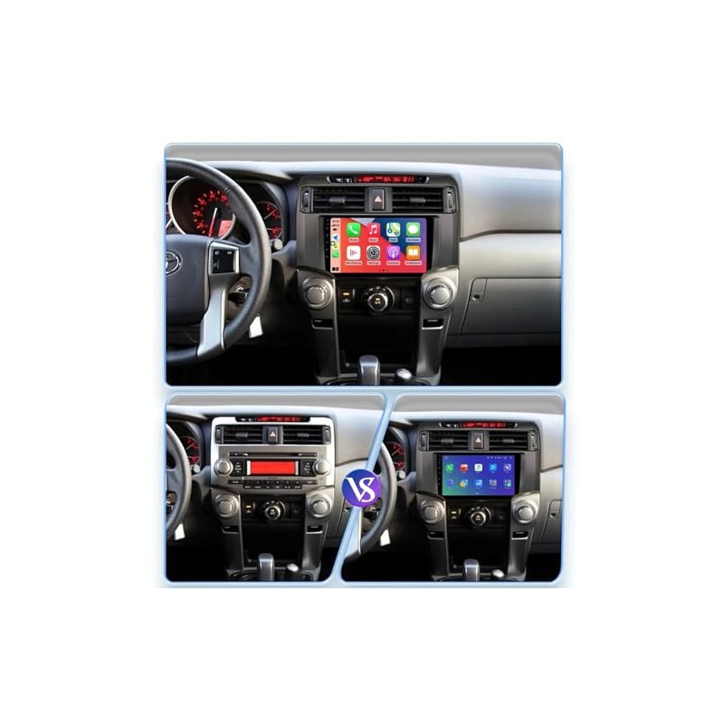 Fits for Toyota 4 Runner 2010-2019 Black Car Radio Stereo