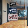 Signs ByLITA Classic Framed Look, But Do Not Touch Sign