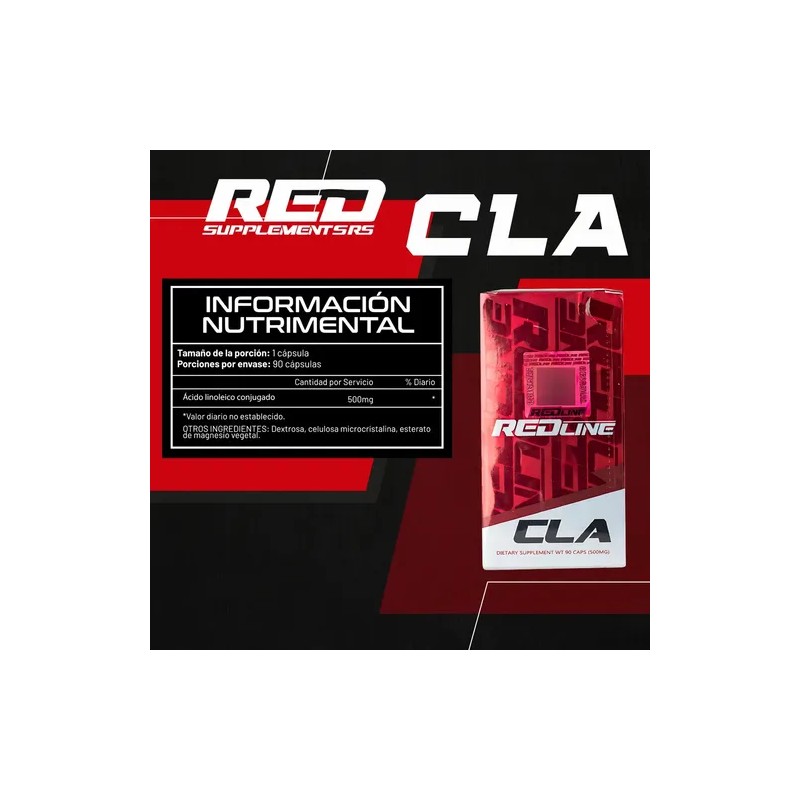 Cla Ácido Linoléico Redline 500mg Creatina En Gomitas