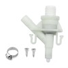 liuch-662 Plastic RV Camper Toilet Valve Parts for Pedal Flush