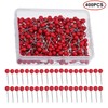 HUAZIZ Pack of 400 Map Nail Push Pins, Round Head