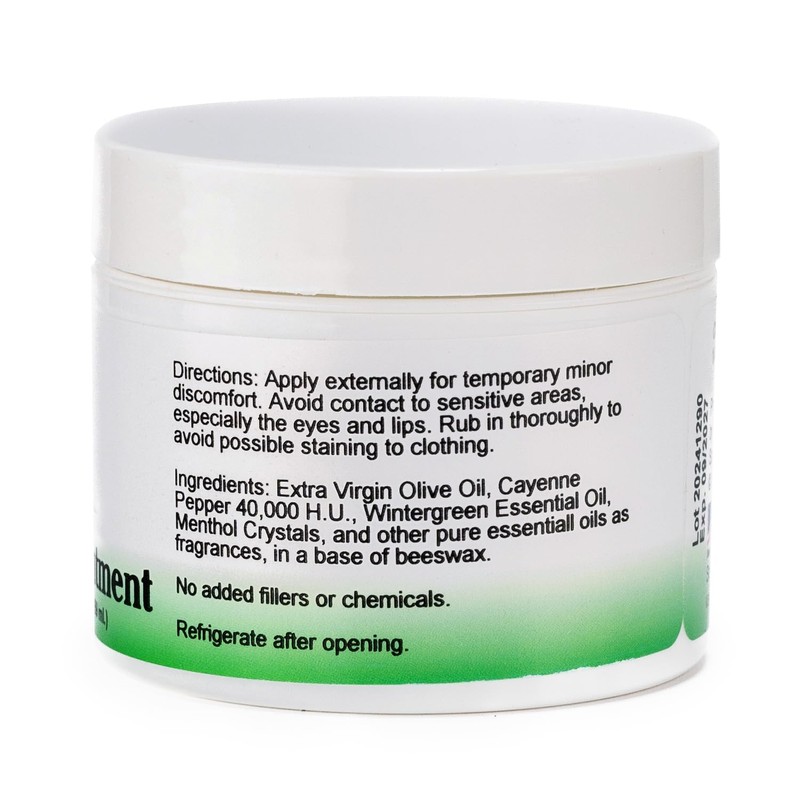 Christopher's Original Formulas Cayenne Heat Ointment, Warming Herbal Topical for