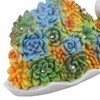 Solar Snail Statue Waterproof Cute Snail Figurine Succulents Garden Ornament