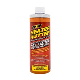 Design Engineering Heater Hotter | Warms Your Car 50% Faster in Winter | Performance Radiator Additive to Accelerate Heat Transfer, 16 oz.