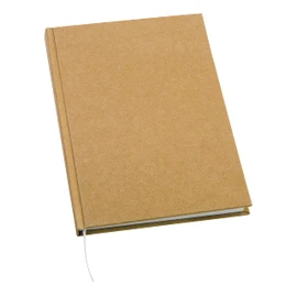 VBS Notebook, 200 pages blank book, DIN A5, made of paper mache for designing yourself