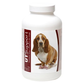 Healthy Breeds Dog Urinary Tract Support Chewables - Cranberry and D-Mannose Supplement - Over 200 Breeds - 75 Count