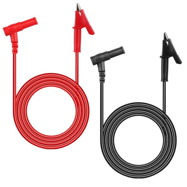 Multimeter Test Leads, Banana Plug to Alligator Clip Test Lead,