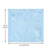 Lafefe Face Cloth Bamboo Charcoal Fiber Plain Weave Reusable Facial