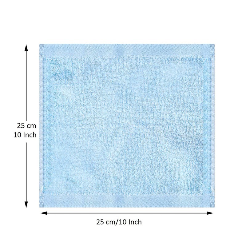 Lafefe Face Cloth Bamboo Charcoal Fiber Plain Weave Reusable Facial