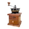Manual Coffee Grinder Italian Retro Portable Stainless Steel Brown Hand