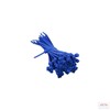 100 x Blue Cable Ties 140mm x 3.6mm with 18kg
