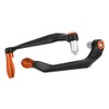 KIMISS Motorcycle Brake Clutch Lever Handlebar Protector (Orange)