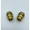 UKDD® 15mm Compression by 1/2" BSP Brass Male Iron Coupler