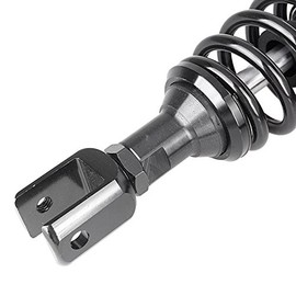 Mallofusa 320mm Pair Rear Motorcycle Shock Absorbers Suspension Eye to Clevis Universal for Kawasaki Honda Yamaha Suzuki Black