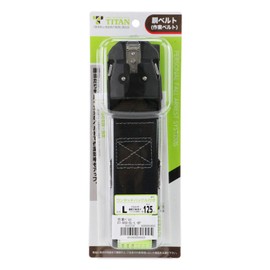 Titan OT-HAB-BL-L Crash Prevention Equipment Work Belt, One-Touch Type