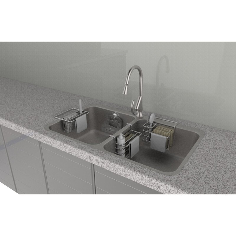 KitchenCraft KCSINKLH Stainless Steel Kitchen Sink Strainer Plug, 7.5 cm,