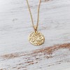 Gold Shema Israel Necklace Pendant 14k Gold Filled chain Jewish