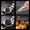 2Pack Chestnut Cutter Tool, 304 Stainless Steel Nutcracker Chestnut Open
