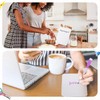 Affrolling 2 Sets Small Whiteboard Dry Erase Boards 5" x7''
