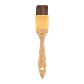 Pan Art Synthetic Fibre Wash No. 30 – Detail & Wash Brush for Acrylics – Studio-Quality Painting Tool Paintbrush for Fine Art, Craft & Illustration – 1 Unit
