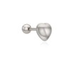 Plump Heart Piercing OTEP22301TSS Stone Color / 통통 하트 피어싱