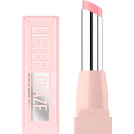 Maybelline New York Lifter Glaze Oil 002 Pink Drip Lip Balm - Up to 24 Hours Hydration - With Shiny Pigments - 3 g