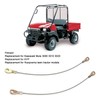 Qiilu Tailgate Cable, 2PCS Liftgate Tailgate Hatch Lock Cable 53045‑1065