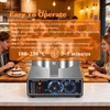 110V Electric Ice Cream Cone Maker 1300W Commercial Waffle Cone