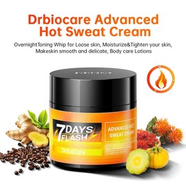 Drbiocare Advanced Hot Sweat Cream, Overnight Toning Whip for Loose skin, Moisturize&Tighten your skin, Make skin smooth and delicate, Body care Lotions - Specification: 1 bottle