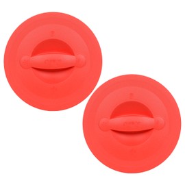 Pyrex 564-RRD-PC 8-Cup Red Measuring Cup Lid (2-Pack) Made in USA