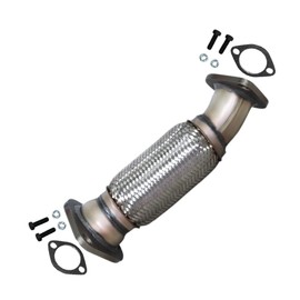 Exhaust Front Flex Pipe Compatible for 2008 Saturn Aura 3.6L | Stainless Steel | Northeastern Exhaust | Free Gaskets and Bolt Kit Included | Automotive Replacement Part | Direct-Fit