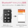 erekomu Wireless Remote Control Gamepad [Watching Video Mode for Play/Pause/Forward/Back/Volume