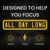 Focus Booster | Caffeine Supplement with L-Theanine and Lion's Mane