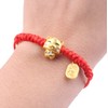 LRGKMCWTOB Chinese Zodiac Animal Charm Bracelet for Women Men, Red