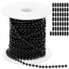 Yaocom 50ft 4.5mm Ball Beaded Chain with 50 Connectors for