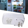 Walfront - Protector de Voltaje Eléctrico para Refrigerador Enchufe de