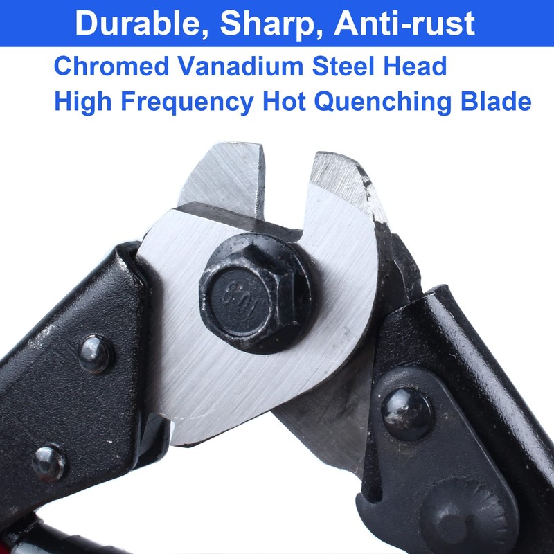 LUBAN 7.5" Stainless Steel Cable Cutter Wire Rope Aircraft Cable